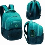 Plecak 3-komorowy Abag Hexagon Lagoon Ombre