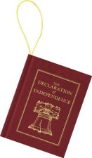 Declaration of Independence Mini-Book Ornament