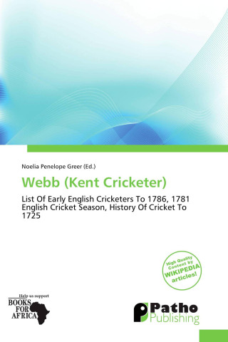 Webb (Kent Cricketer)