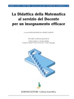 didattica della matematica al servizio del docente per un insegnamento efficace. Atti convegno incontri con la matematica 2024