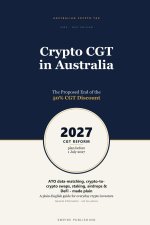 Crypto CGT in Australia 2026-2027