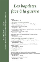 Les baptistes face à la guerre