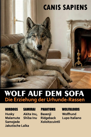 Wolf auf dem Sofa