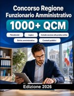 Concorso Regione Funzionario Amministrativo 2026