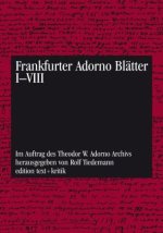 Buchpaket: Frankfurter Adorno Blätter