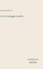 Da Un Carteggio Inedito