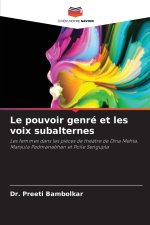 Le pouvoir genré et les voix subalternes