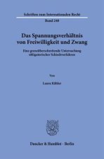 Das Spannungsverhältnis von Freiwilligkeit und Zwang