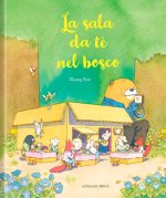 sala da tè nel bosco