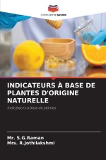 INDICATEURS À BASE DE PLANTES D'ORIGINE NATURELLE