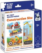 Construction Site. My First Jigsaw Puzzle. Captain Smart