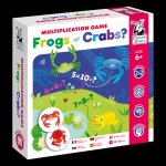 Captain Smart. Frogs or crabs? Multiplication game