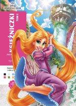 Kolorowanka antystresowa Disney Księżniczki. Tom 2. Zagadkowe rysunki