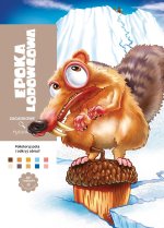 Epoka lodowcowa. Disney. Kolorowanka antystresowa. Zagadkowe rysunki