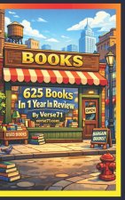 625 Books In 1 Year In Review