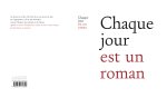 Chaque jour est un roman