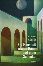 Ein Haus mit einem Baum und einer Schaukel