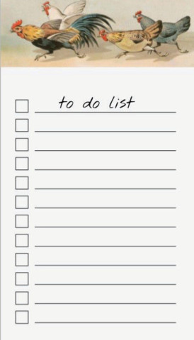 To Do List Notepad