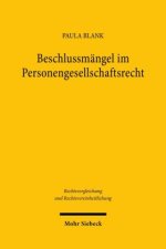 Beschlussmängel im Personengesellschaftsrecht
