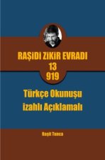 Rasidi Zikir Evradi PRO13_919 Türkçe Okunusu izahli Açiklamali