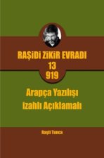 Rasidi Zikir Evradinin Arapça Yazilisi izahli Açiklamali