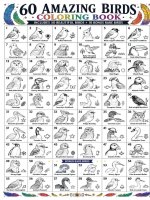 60 Amazing Birds Coloring Book