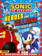 SONIC HEDGEHOG STICKER BK PB