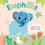 Finger Puppet Friends - Happy Elephant