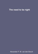 The NOW need to be right