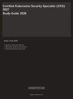 Certified Kubernetes Security Specialist (CKS) 2027 Study Guide 2026