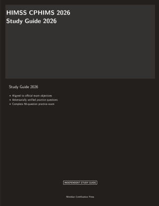 HIMSS CPHIMS 2026 Study Guide