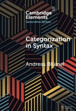 Categorization in Syntax