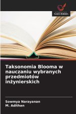 Taksonomia Blooma w nauczaniu wybranych przedmiotów inżynierskich