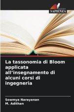 La tassonomia di Bloom applicata all'insegnamento di alcuni corsi di ingegneria