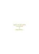 Arts to Hearts Catalog
