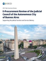E-Procurement Review of the Judicial Council of the Autonomous City of Buenos Aires