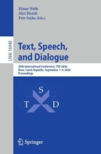 Text, Speech, and Dialogue