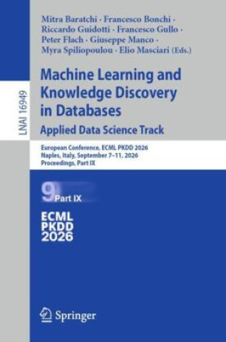 Machine Learning and Knowledge Discovery in Databases. Applied Data Science Track