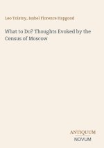What to Do? Thoughts Evoked by the Census of Moscow