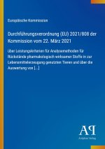 Durchführungsverordnung (EU) 2021/808 der Kommission vom 22. März 2021