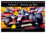 Formel 1 - Benzin im Blut (Tischkalender 2027 DIN A5 quer), CALVENDO Monatskalender