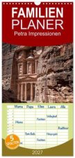 Familienplaner 2027 - Petra Impressionen mit 5 Spalten (Wandkalender, 21 x 45 cm) CALVENDO