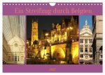 Ein Streifzug durch Belgien (Wandkalender 2027 DIN A4 quer), CALVENDO Monatskalender