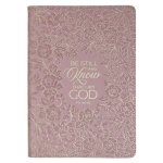 Journal Slimline Purple Be Still and Know Ps. 46:10