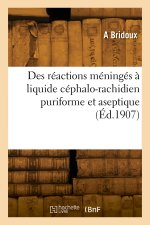 Des réactions méningés à liquide céphalo-rachidien puriforme et aseptique