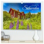 SCHWEDEN wild-romantisch (hochwertiger Premium Wandkalender 2027 DIN A2 quer), Kunstdruck in Hochglanz