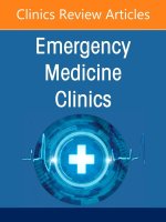 Trauma Emergencies, An Issue of Emergency Medicine Clinics of North America