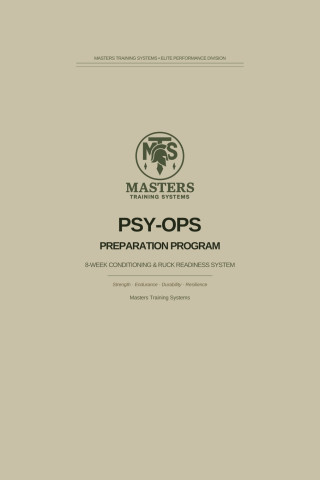 PSY-OPS Prep Program