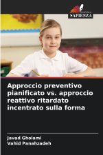 Approccio preventivo pianificato vs. approccio reattivo ritardato incentrato sulla forma