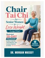 Chair Tai Chi For Senior Women to Lose Weight (Large Print)